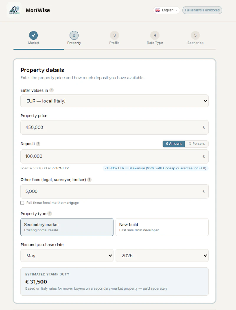 MortWise screenshot 1
