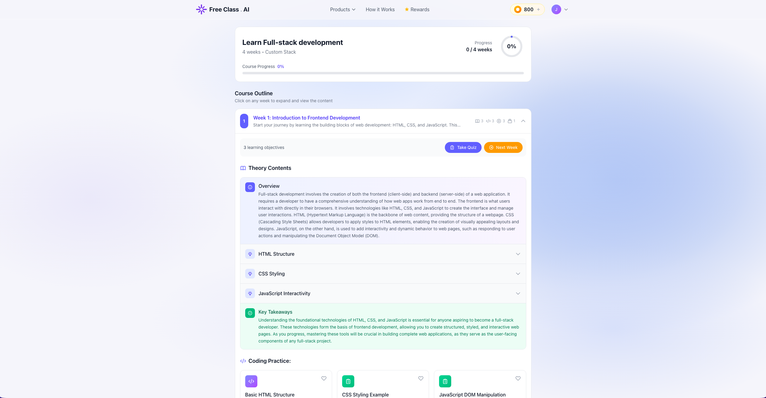 Freeclass.ai - Screenshot 4 showing product features and functionality