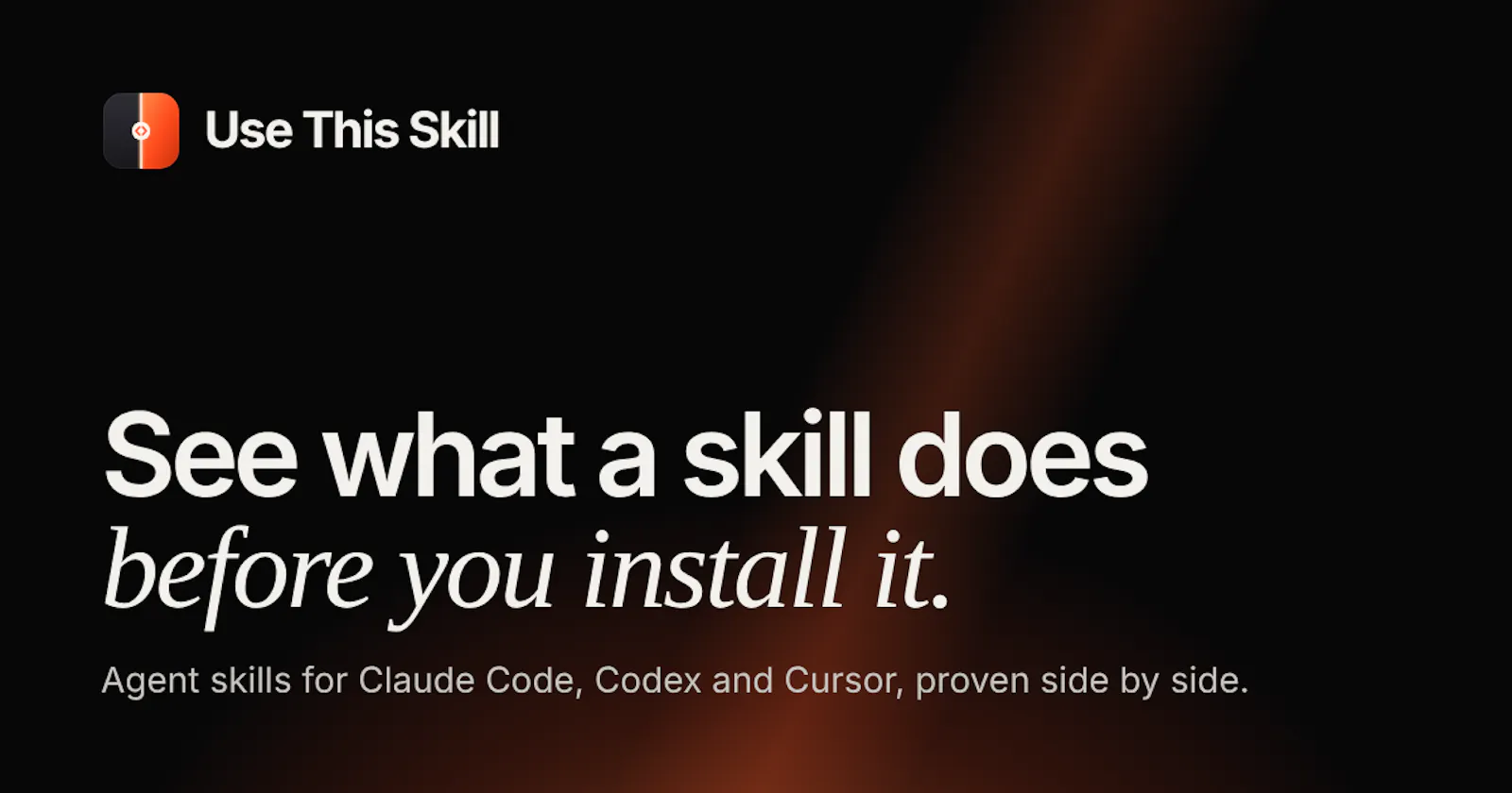 Use This Skill screenshot 1