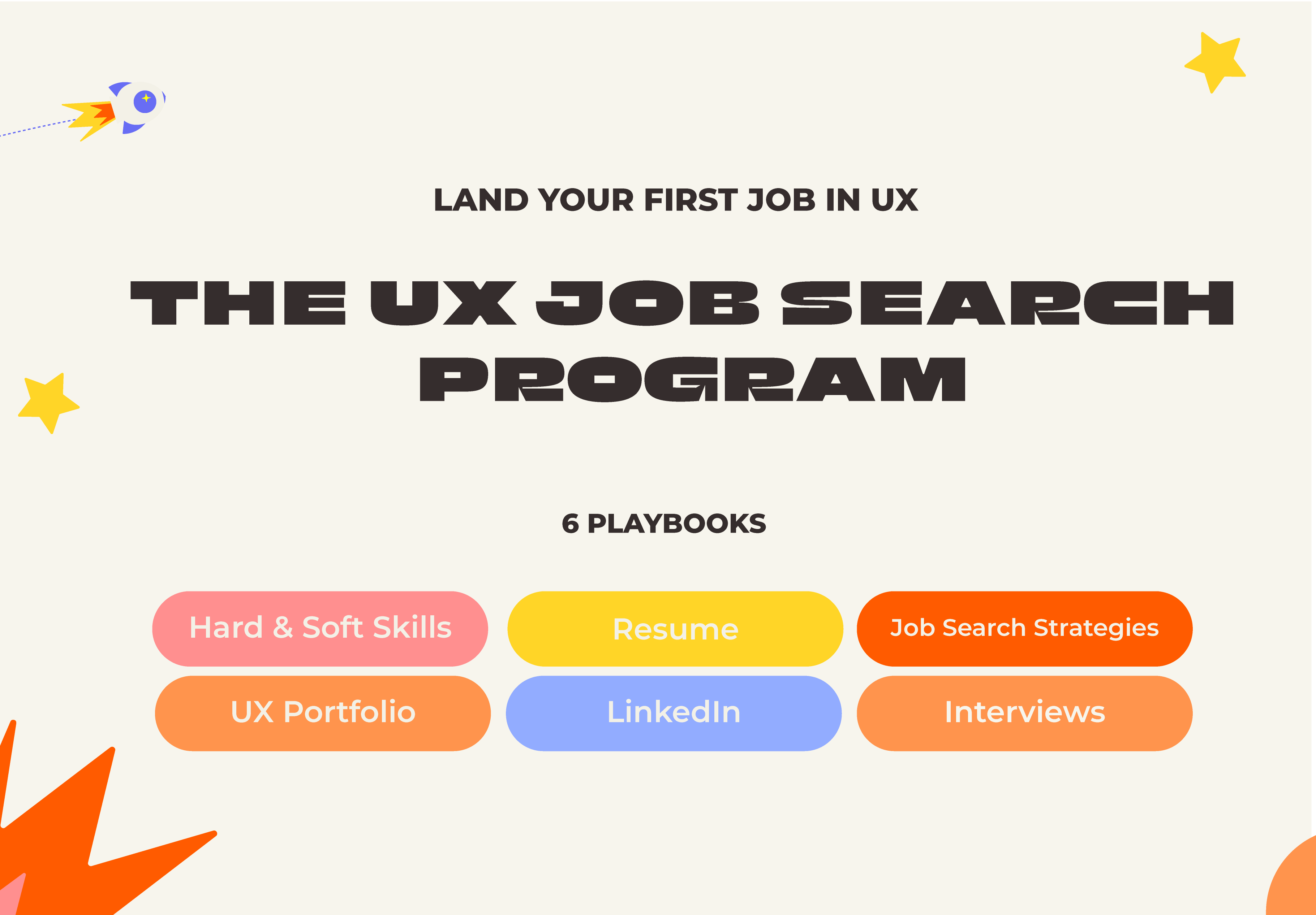 Программа поиска работы UX - Застрял после ux bootcamp?Посадите свою первую работу в UX медиа 2