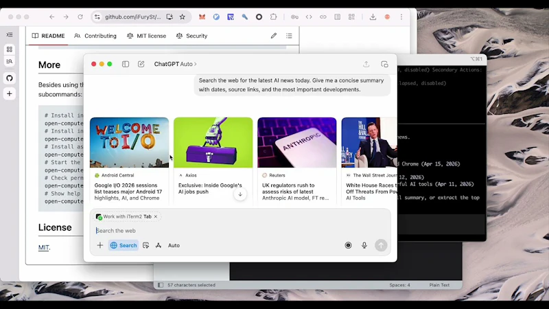 Open Computer Use screenshot 1 (video preview)