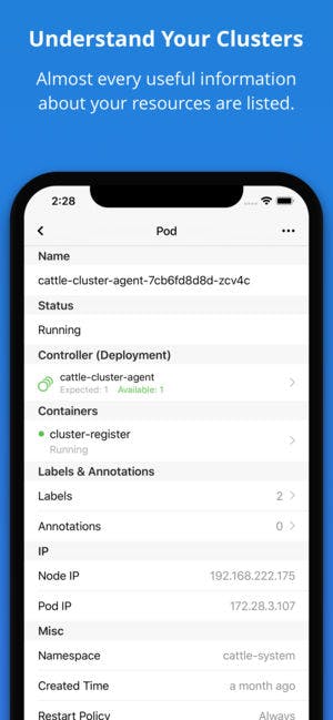 Kuber - Kubernetes Dashboard for iOS media 3