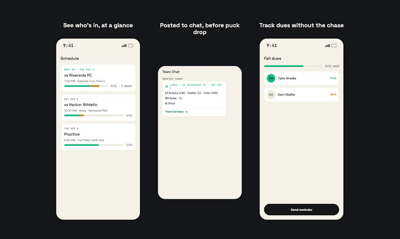 Rinkmate screenshot 2