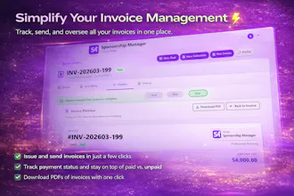 Sponsorship Manager gallery image