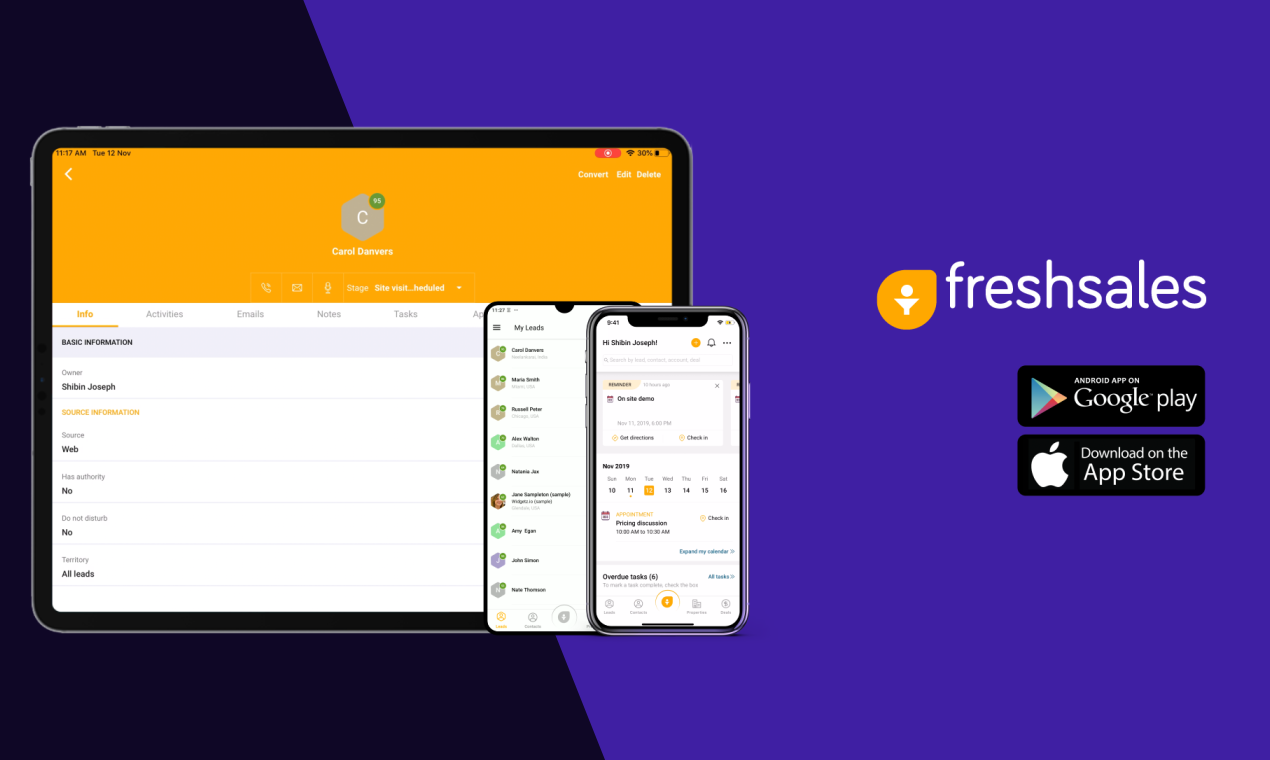 Freshsales Mobile CRM gallery image
