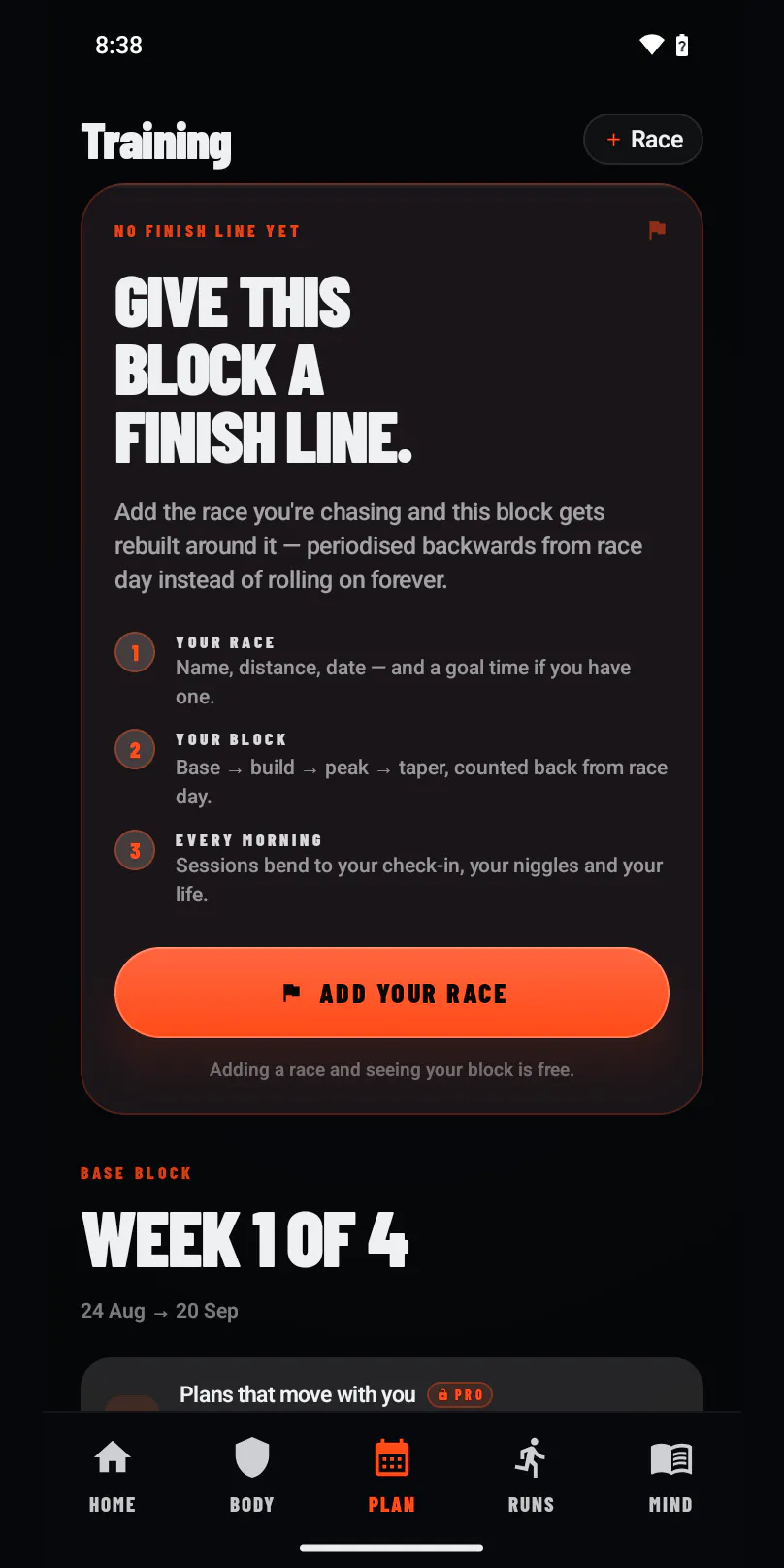 ZeeRun — injury-aware running gallery image