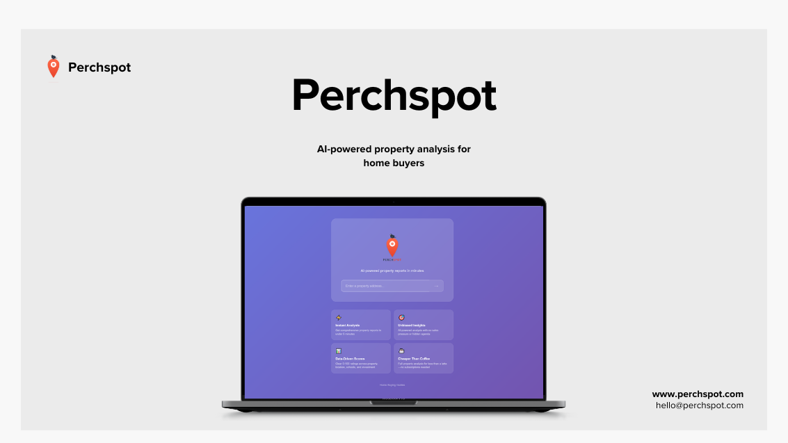 Perchspot - Main product screenshot demonstrating key features and user interface