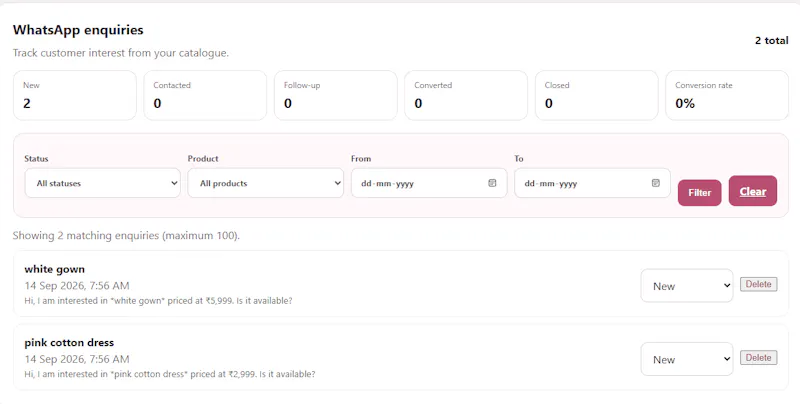 Catalogo screenshot 4