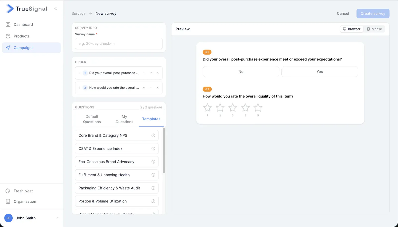 TrueSignal screenshot 3