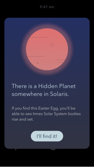 Solaris Sky Calendar gallery image