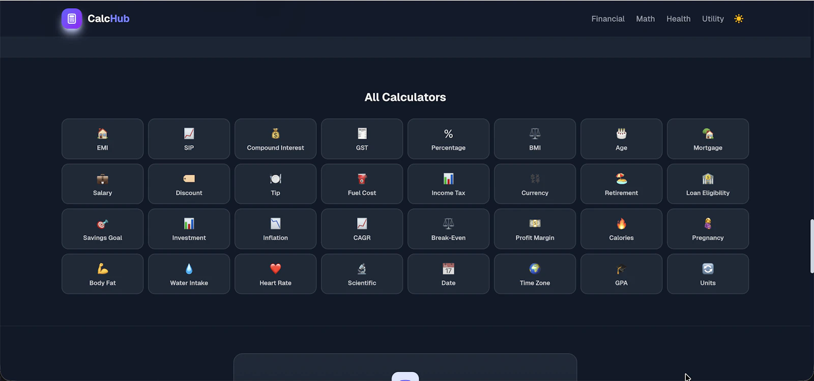 CalcHub screenshot 5