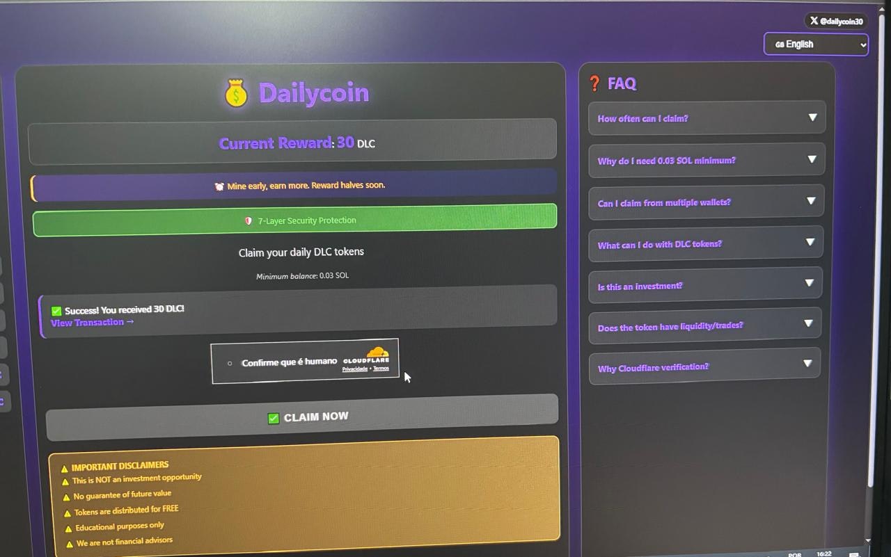 DailyCoin - Mine Daily on Solana gallery image