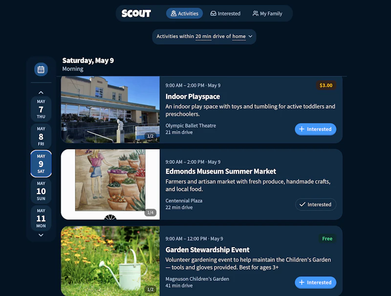 Scout.kids screenshot 2