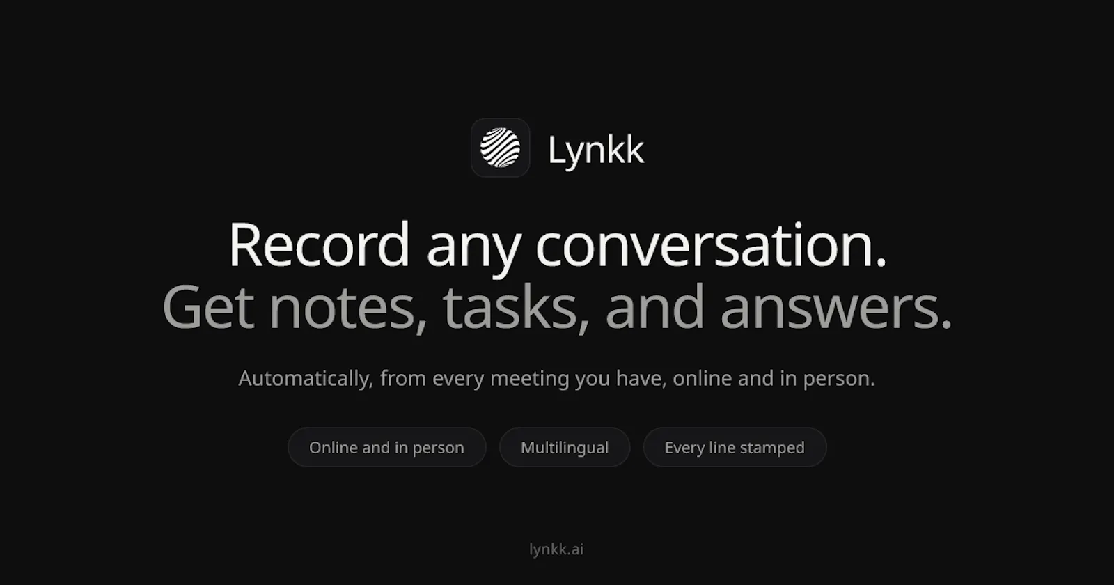 Lynkk screenshot 2