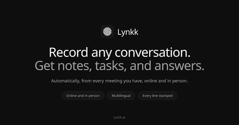 Lynkk screenshot 2