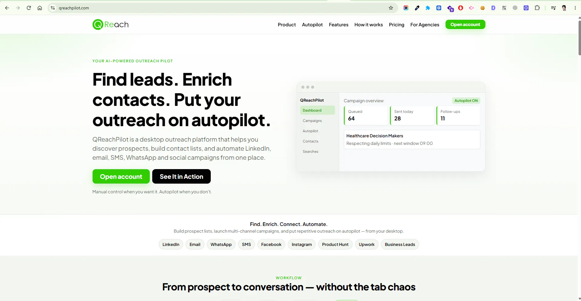 QReach Pilot gallery image