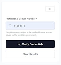Credential Verification tool in Mexico gallery image