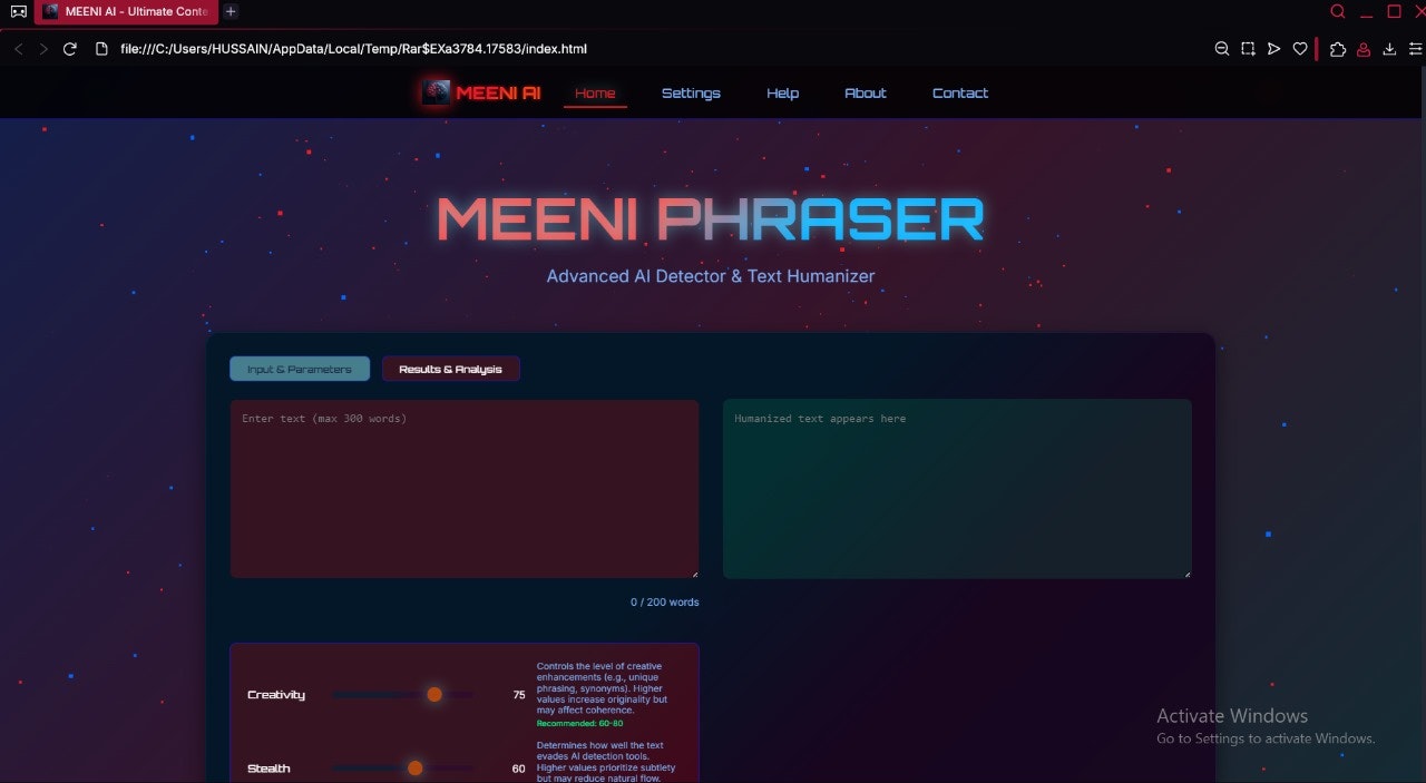 MEENI PHRASER - All-in-one AI content fixer: detector, rewriter media 1