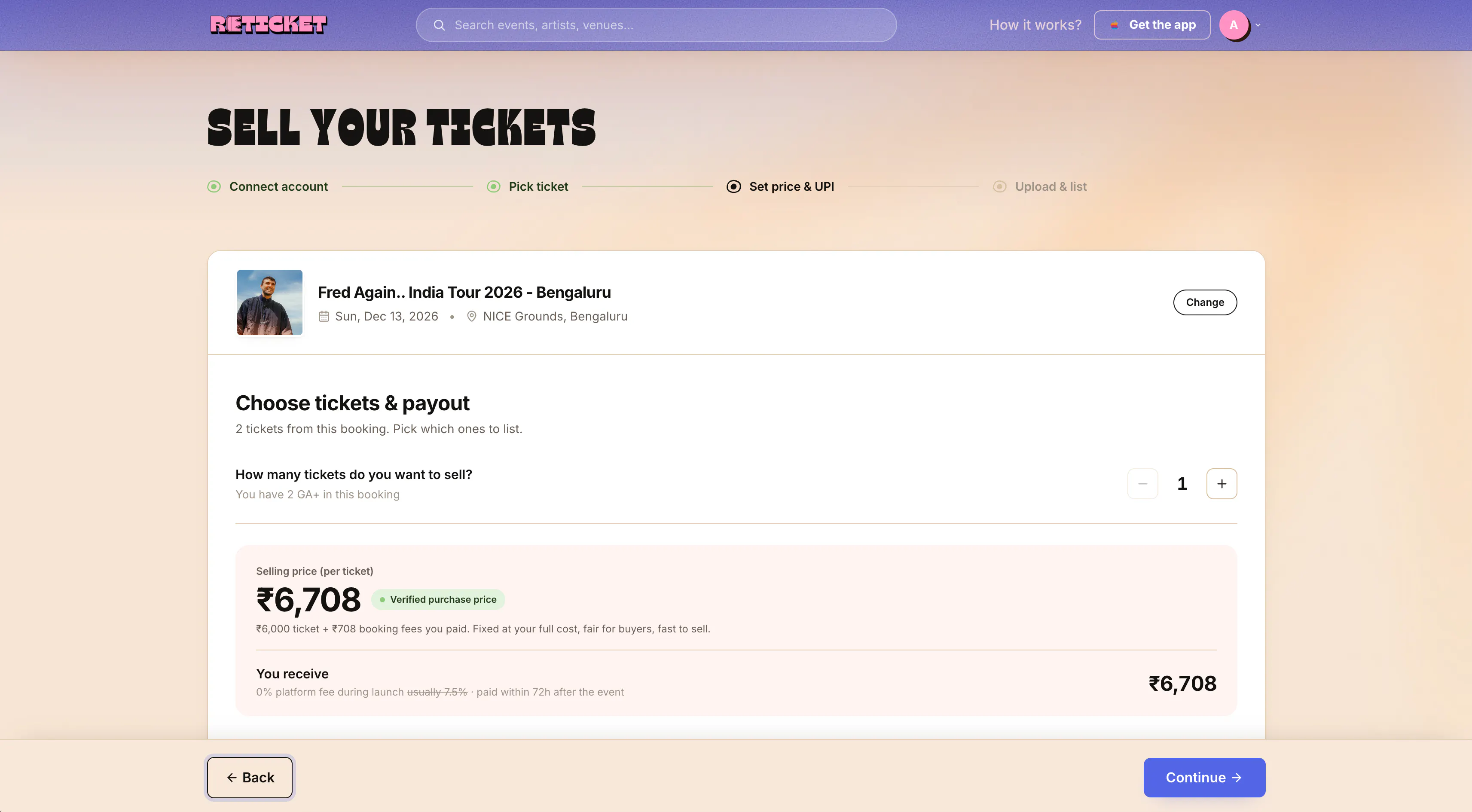 Reticket gallery image