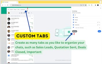 WASendPlus -AI WhatsApp Chrome Extension gallery image