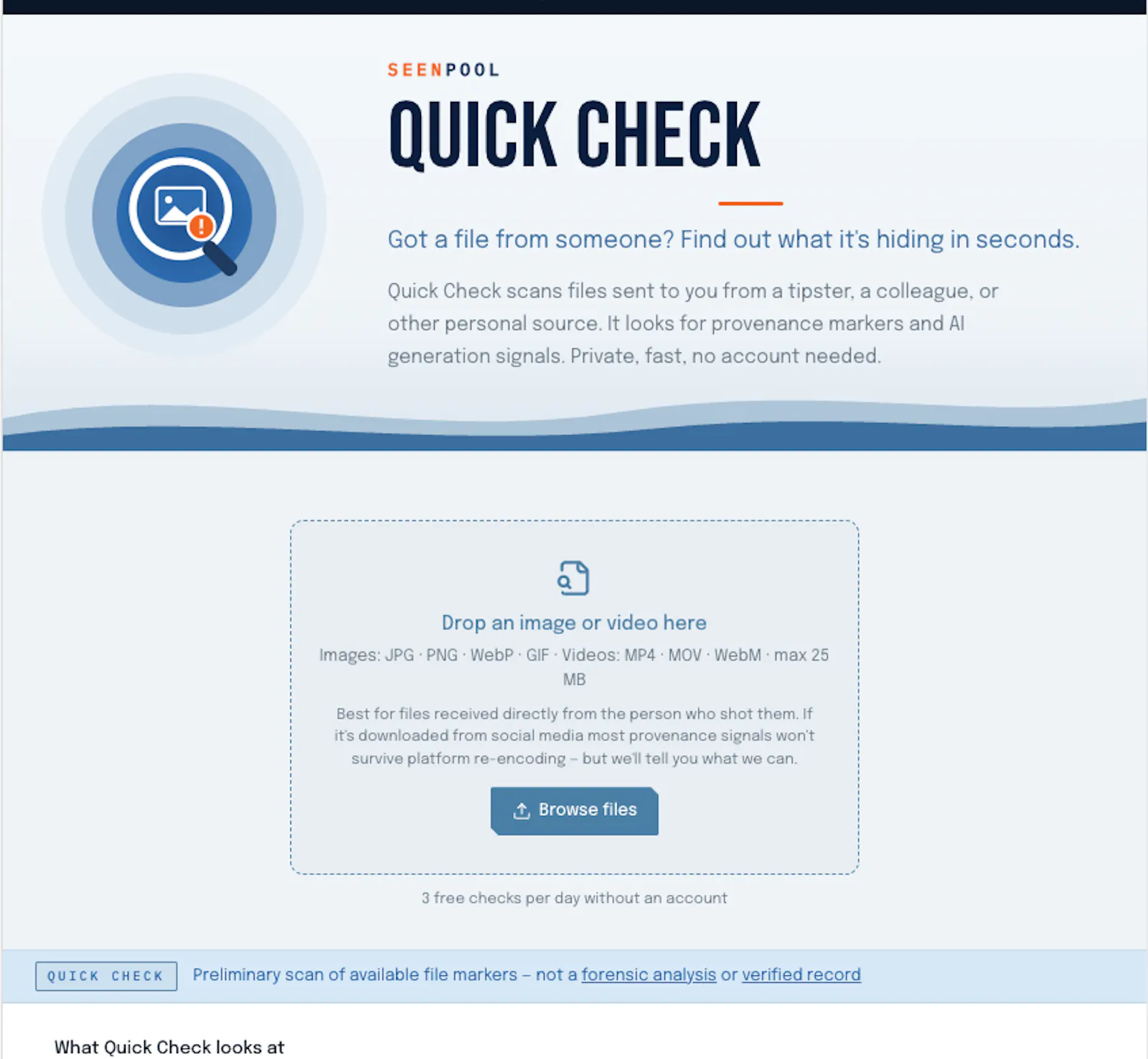 SeenPool screenshot 2