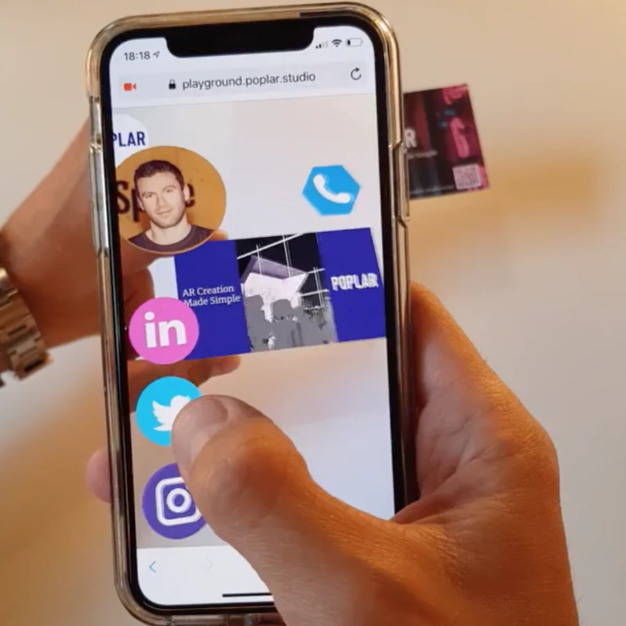 AR Business Cards