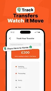 Remit choice Send Money Home - Screenshot 3 showing product features and functionality