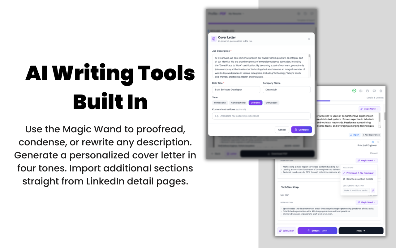 ProfileToPDF gallery image