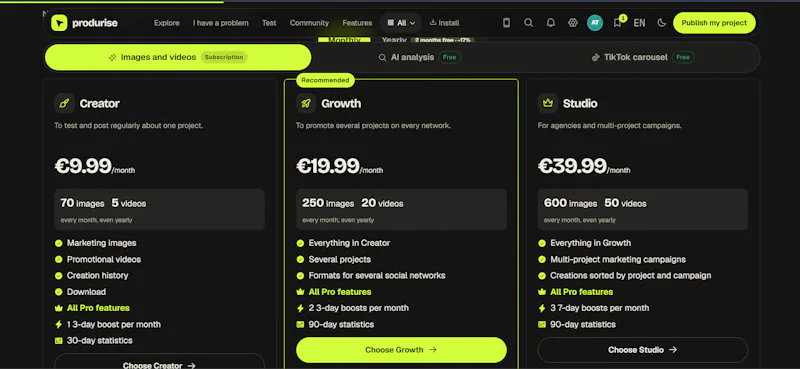 produrise screenshot 3