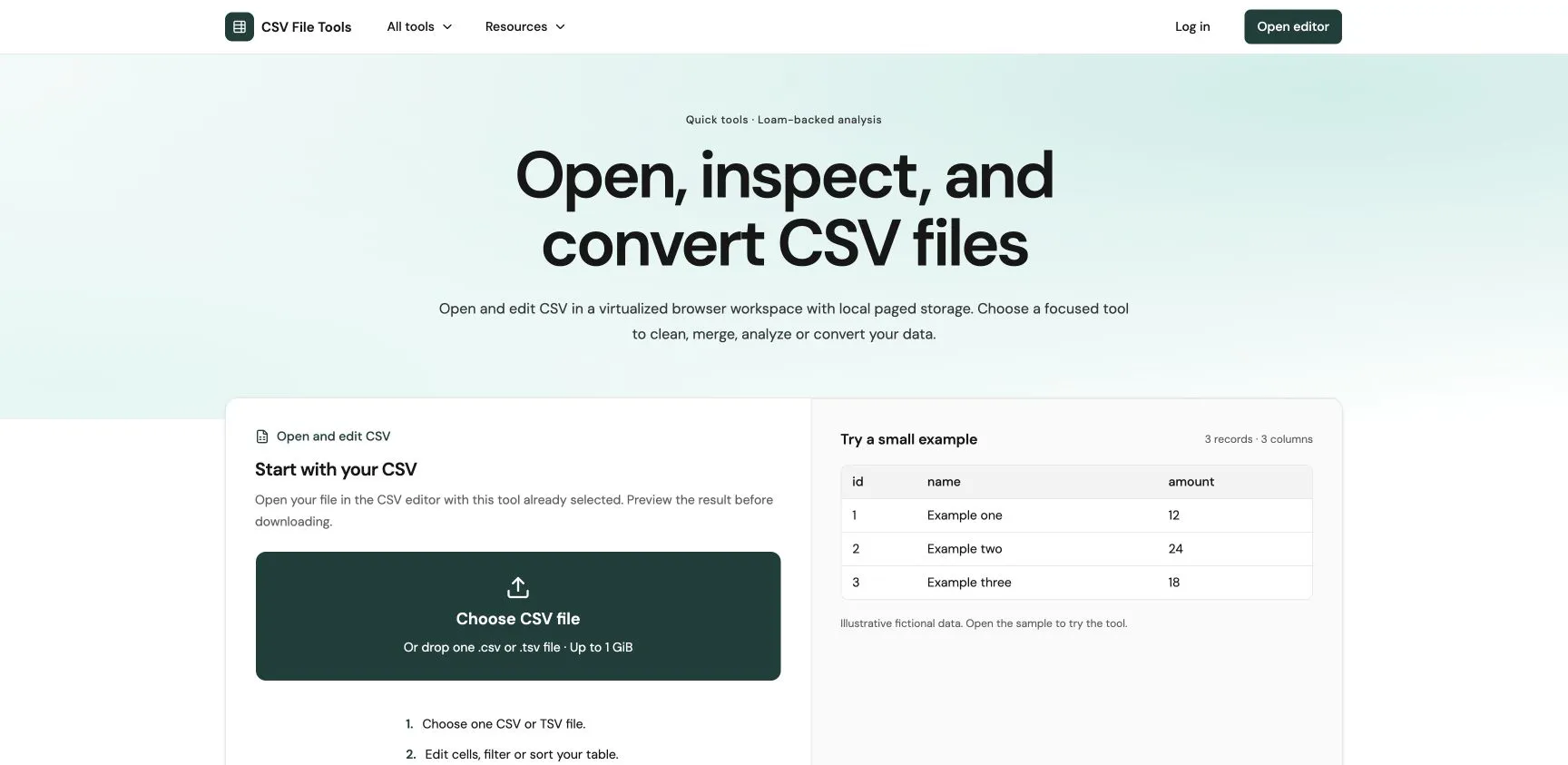 CSV File Tools gallery image