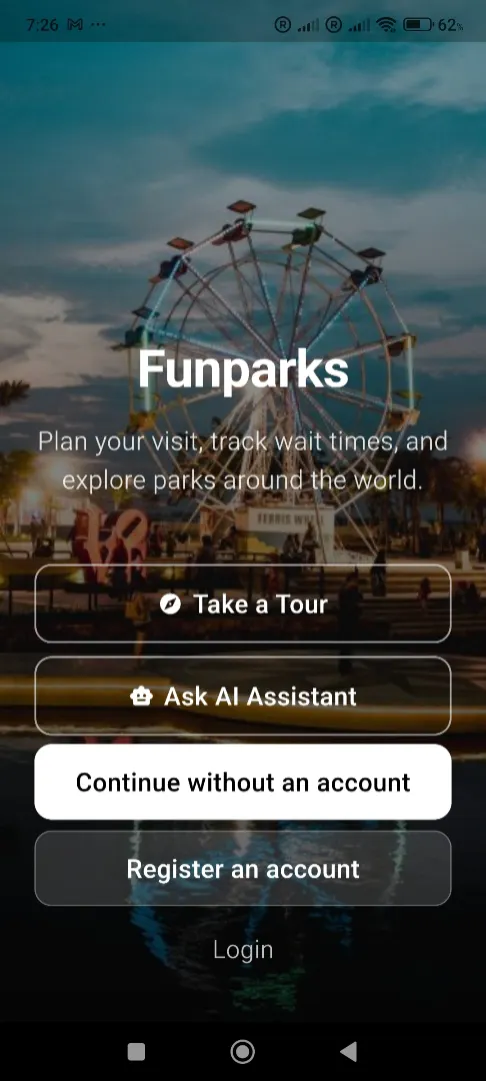 Funparks - Theme Park Guide 截图 1