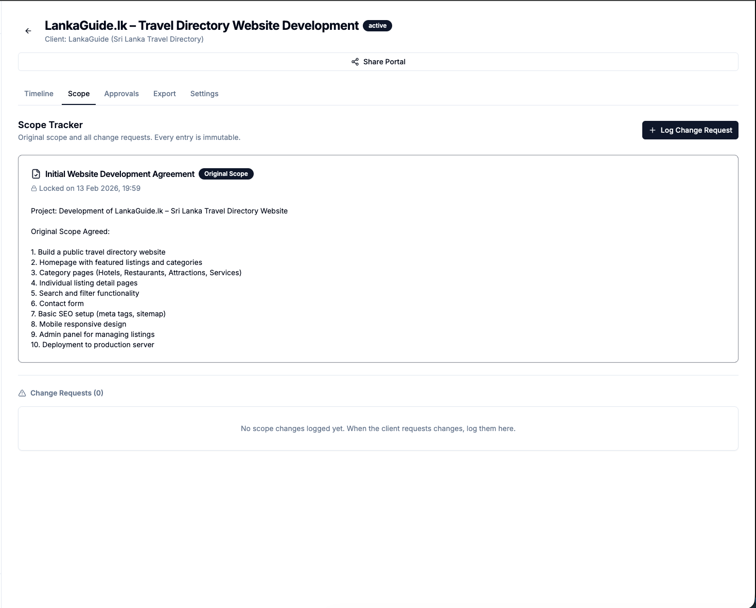 Clear Timeline gallery image