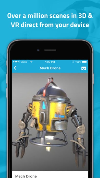 Sketchfab AR for iOS gallery image