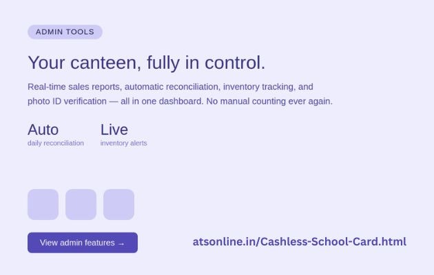 ATS Cashless School Card gallery image