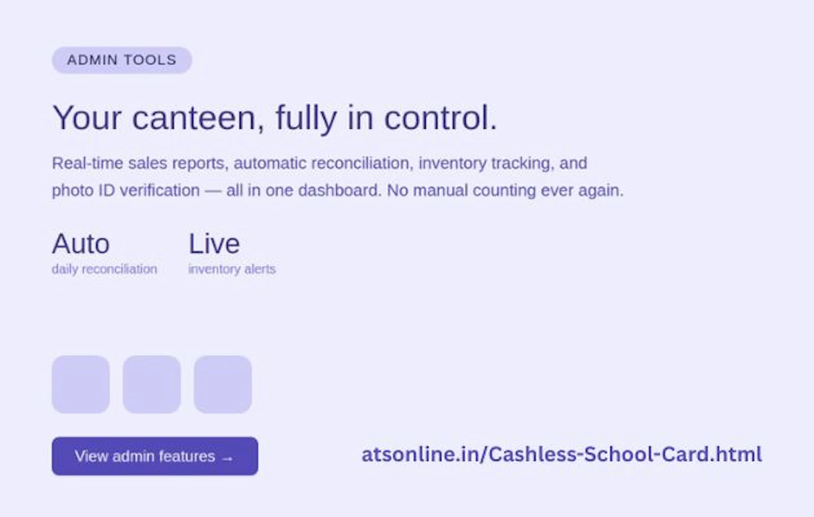ATS Cashless School Card screenshot 3