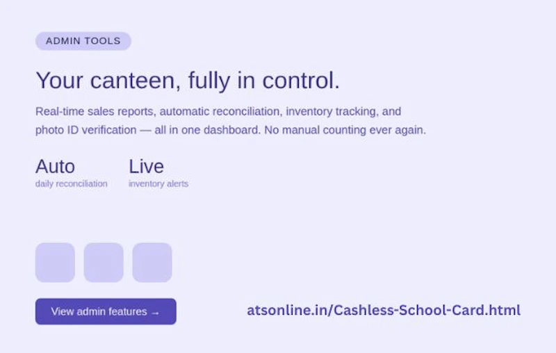 ATS Cashless School Card screenshot 3