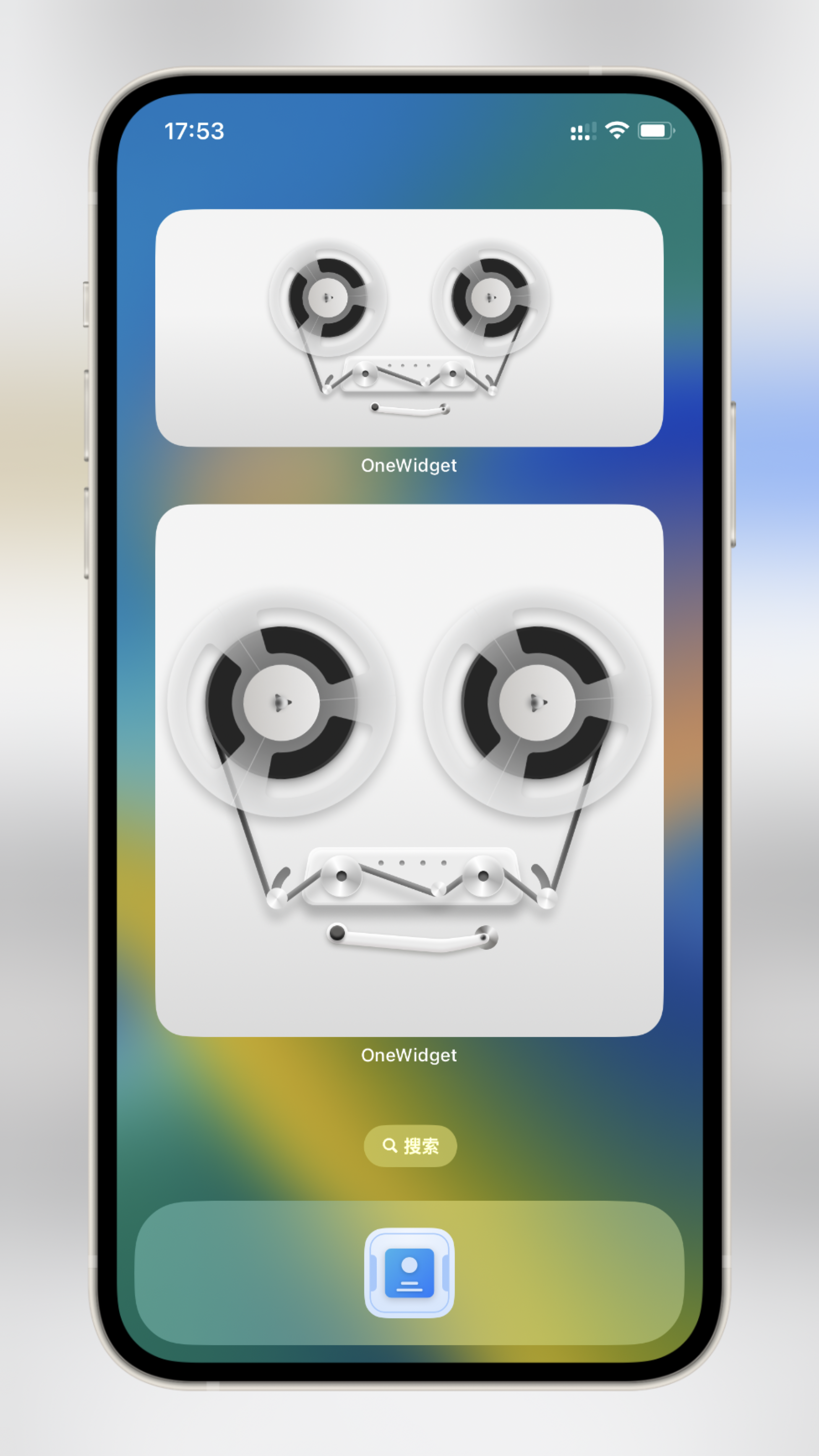 Media Widget OneWidget X Live - Widget langsung di skrin utama 2