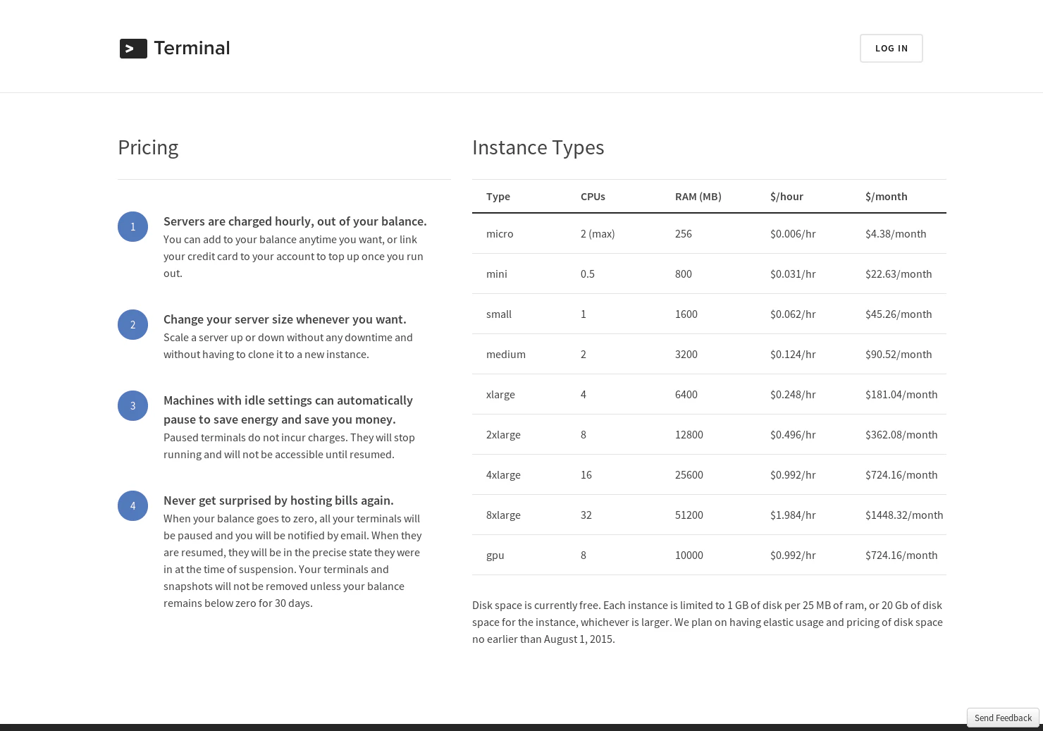 Terminal Green Machines