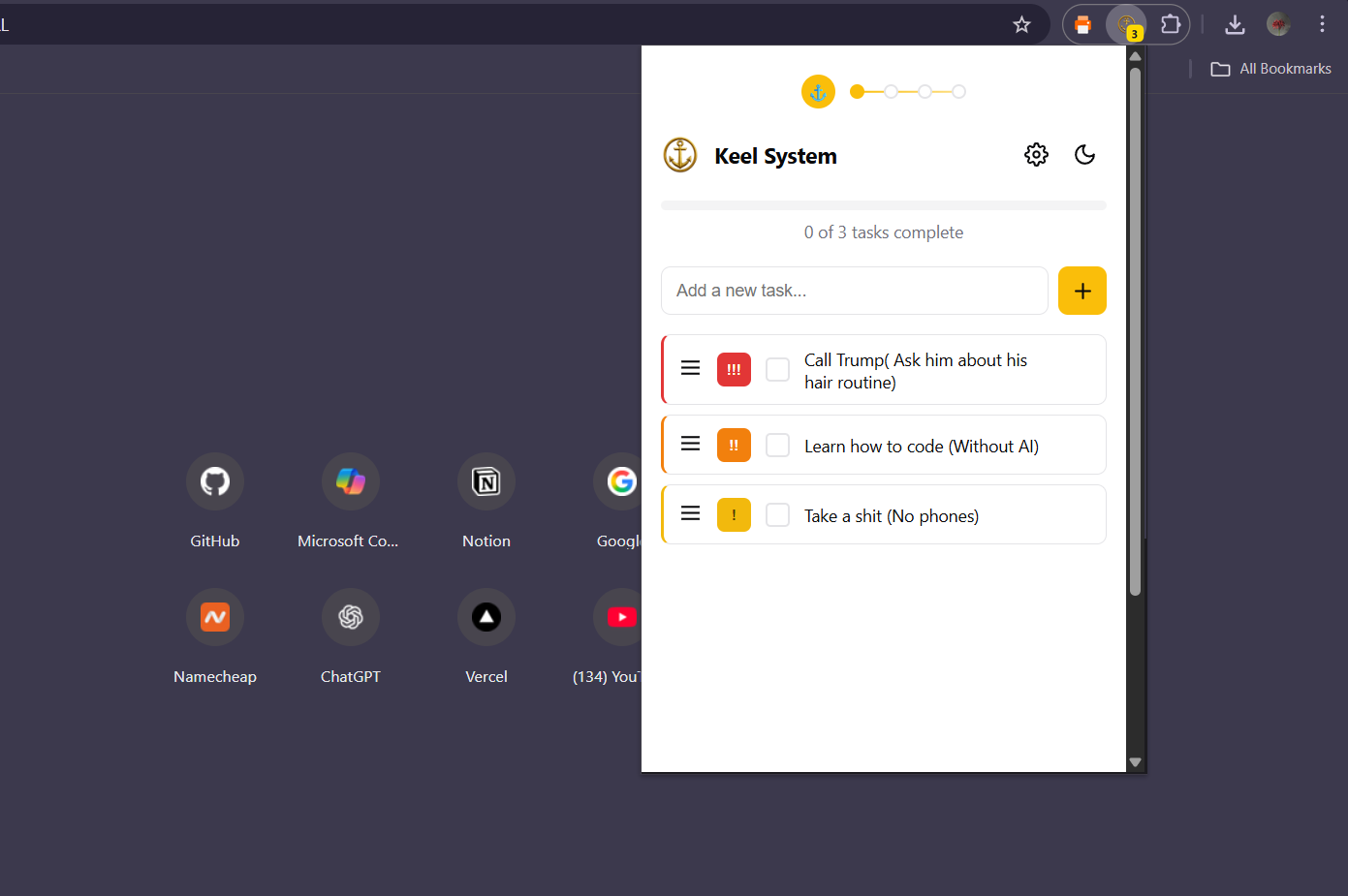 Keel System - Screenshot 2 showing product features and functionality