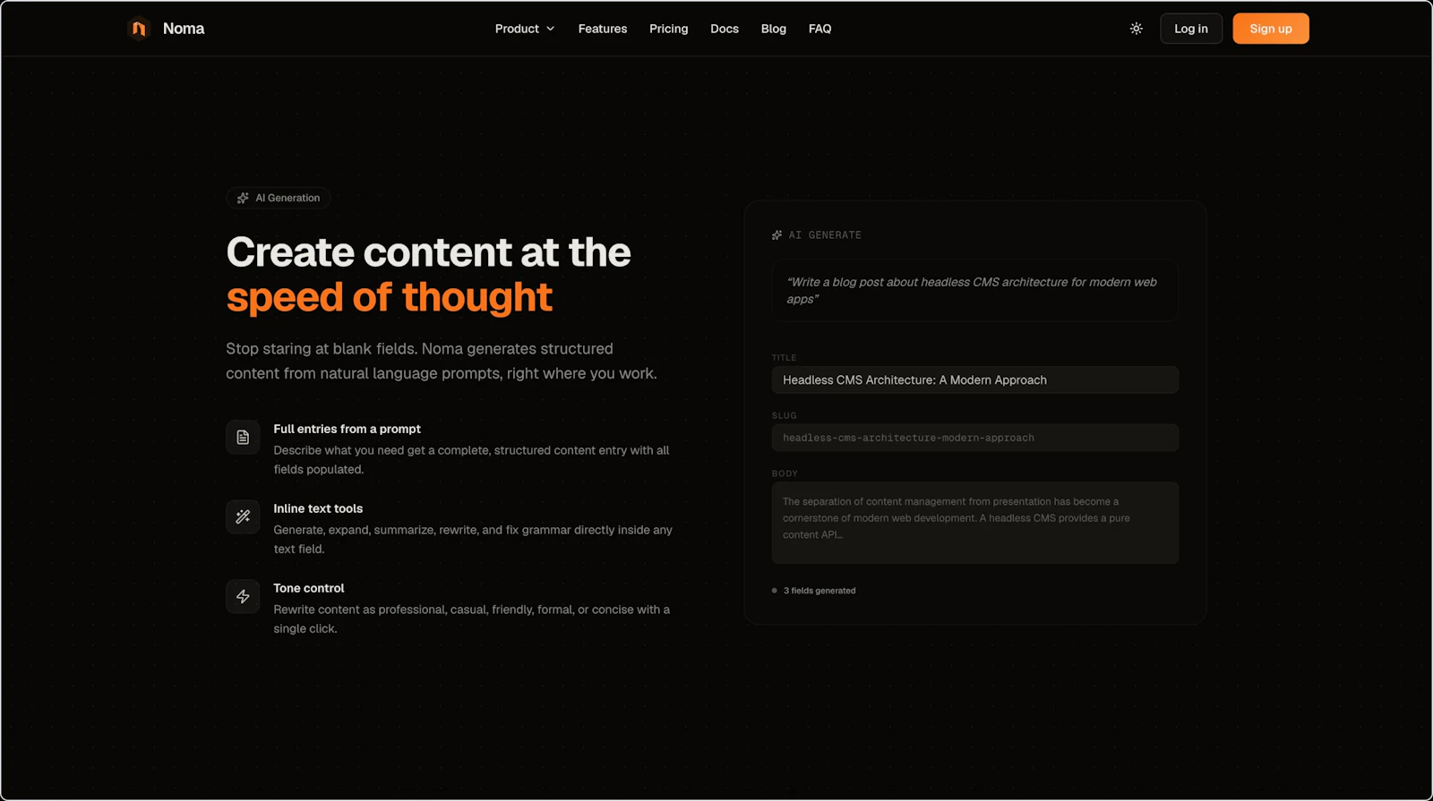 NomaCMS screenshot 6