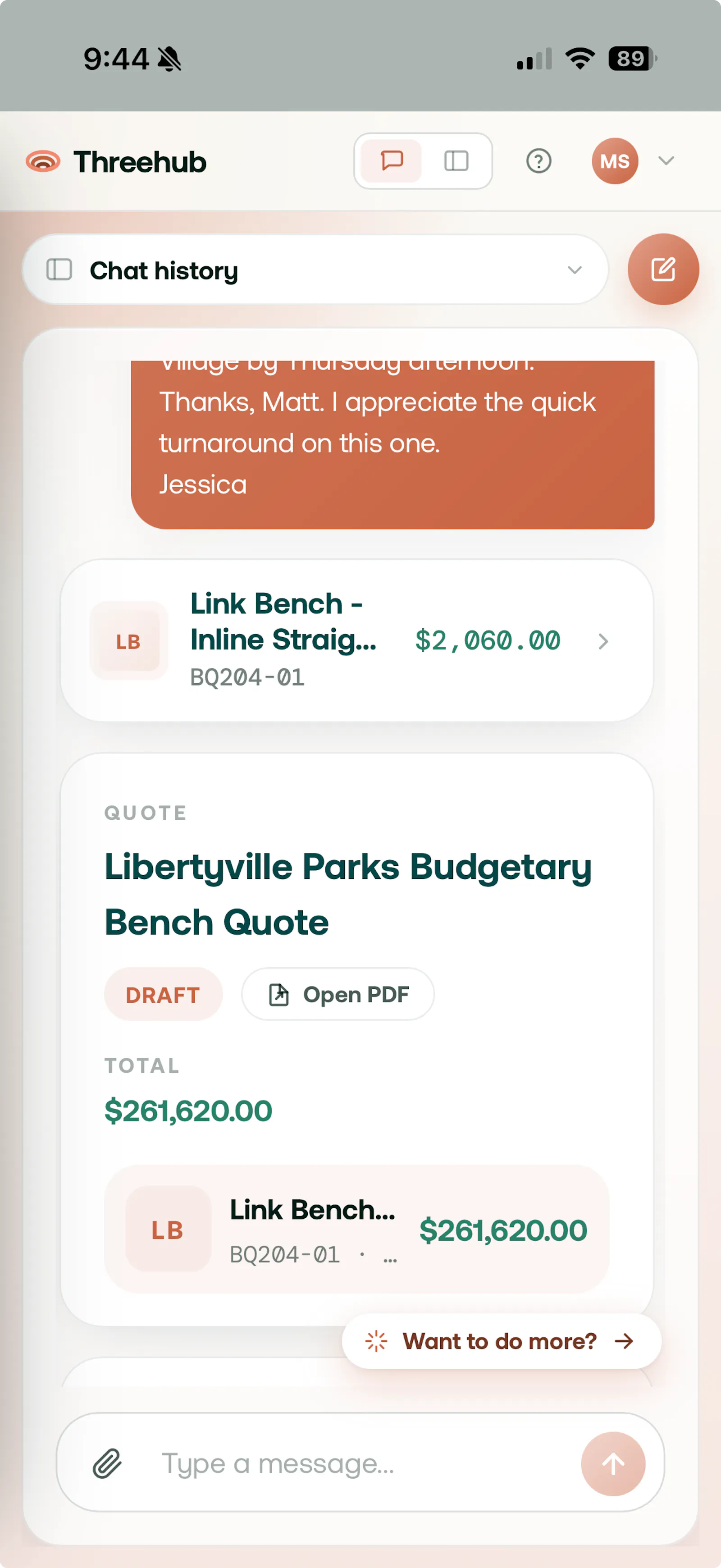 Threehub screenshot 4