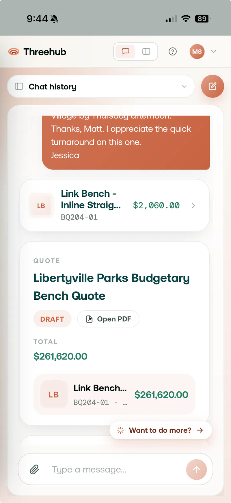 Threehub screenshot 4