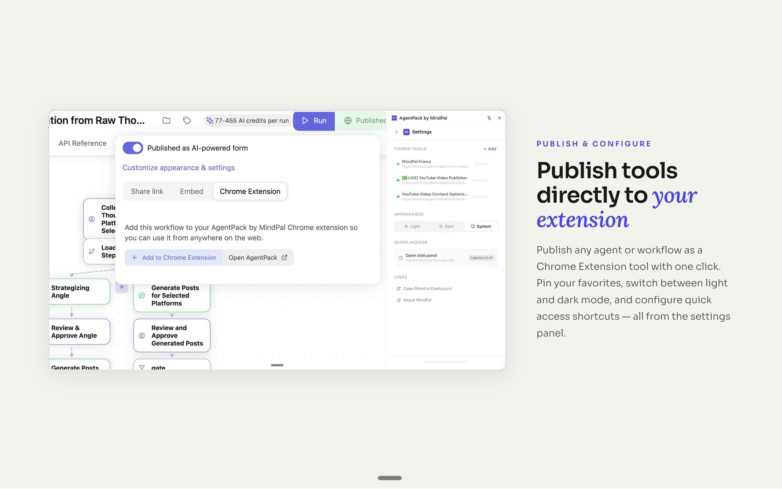 AgentPack Chrome Extension gallery image