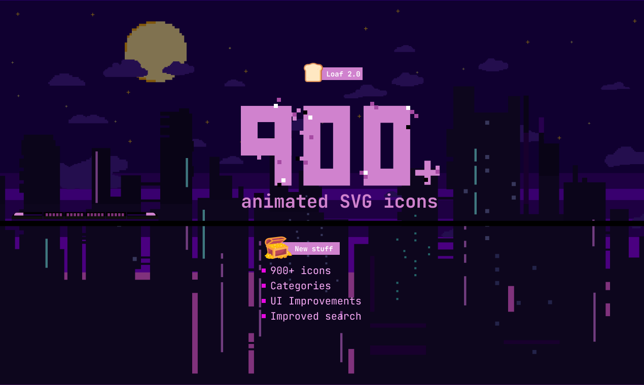 Loaf 2.0 - Een SVG -editor met 900 premium -animaties! media 2