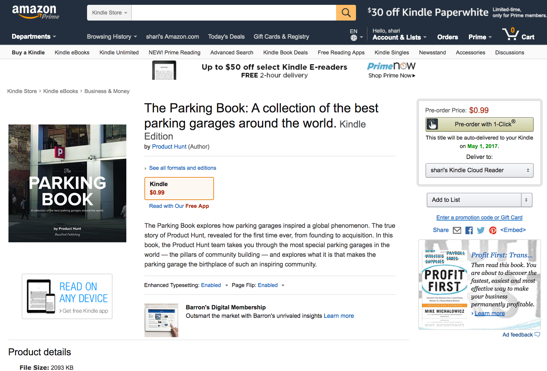 The Parking Book gallery image