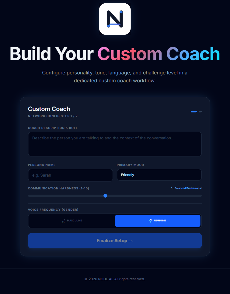 NODE AI - Screenshot 3 showing product features and functionality