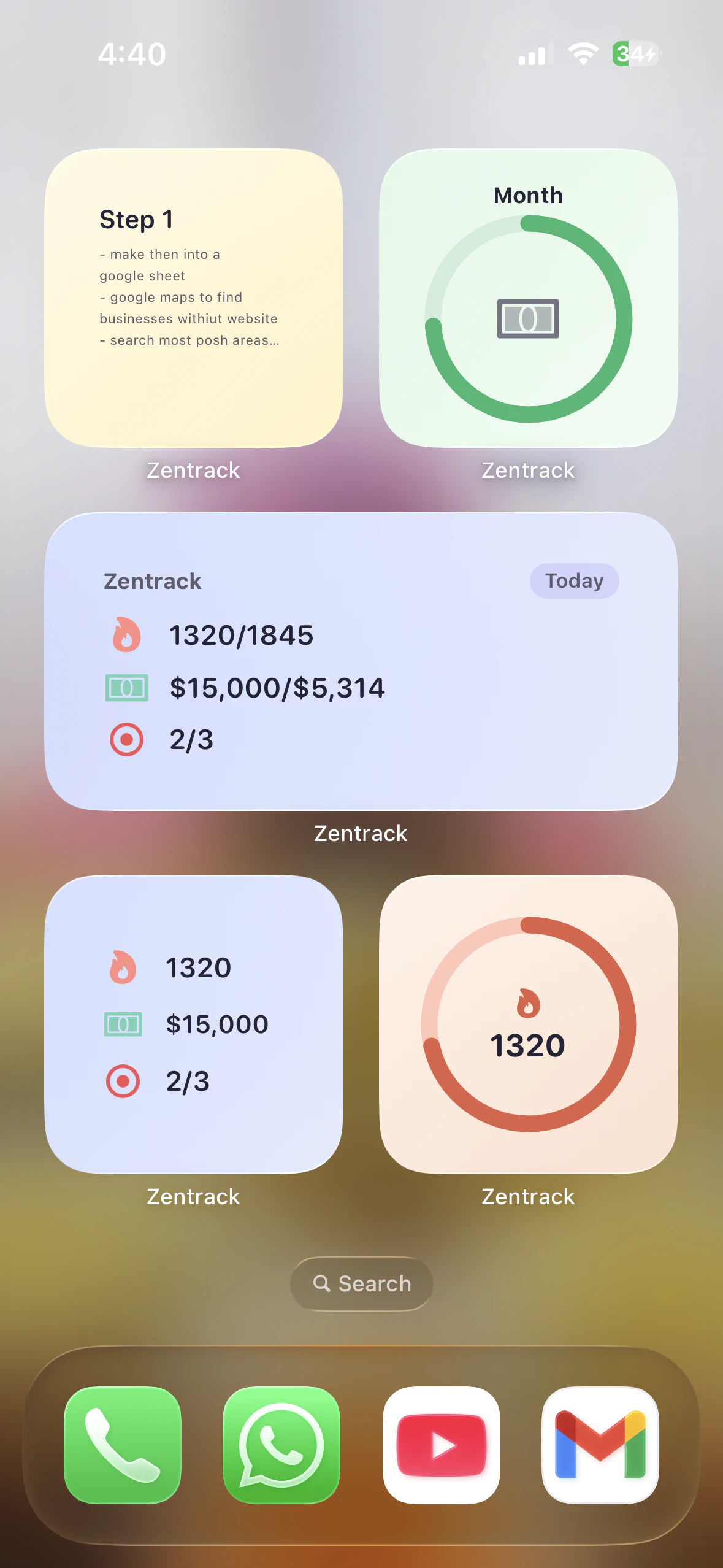 ZenTrack: Finances, Streaks, Health screenshot 2
