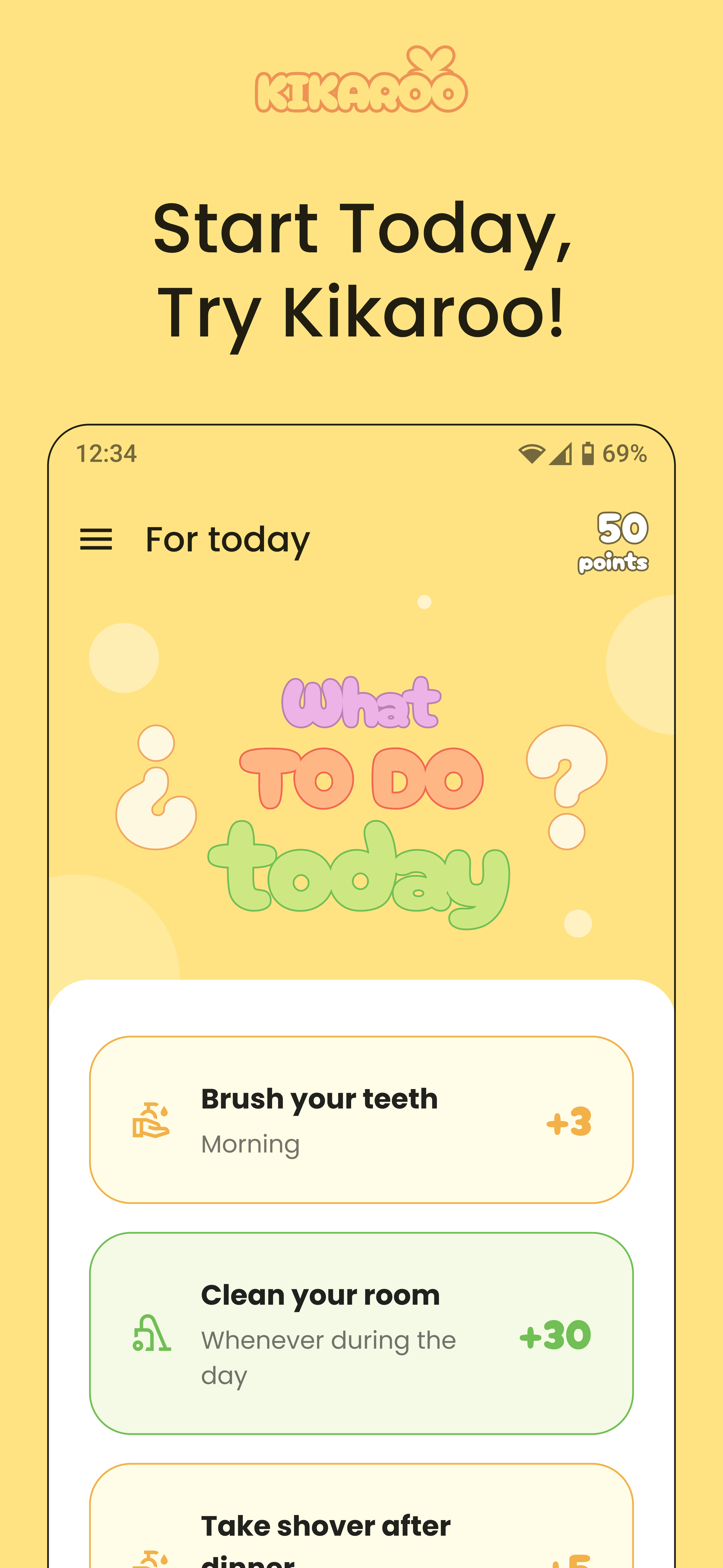 Média Kikaroo - Application Chore Tracker pour les enfants |rendre la parentalité plus facile 8