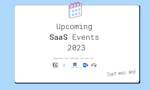 SaaS Events 2023 image