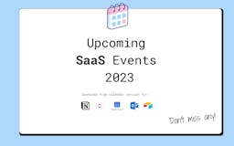SaaS Events 2023 media 1